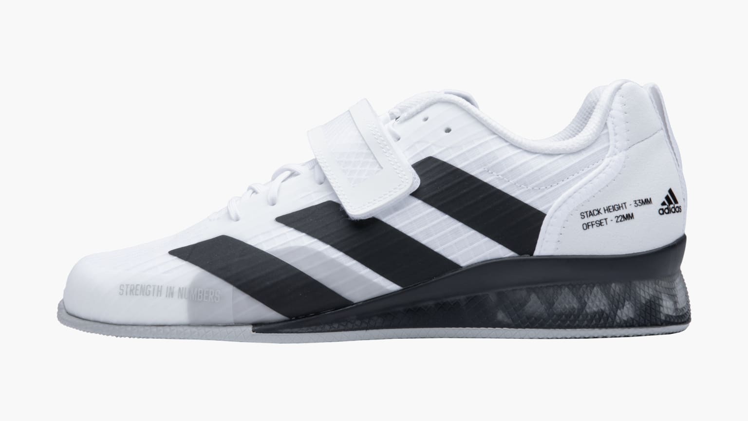 Adidas Adipower Weightlifting III Shoes - Ftwr White / Core Black